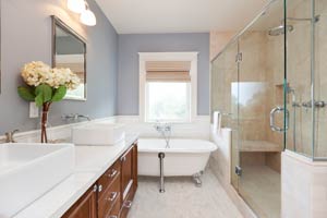 Finished Bathroom Remodeling Project