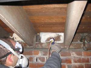 A Spray Foam Installation in Wind Gap