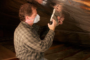 Radiant Barrier install in Long Pond