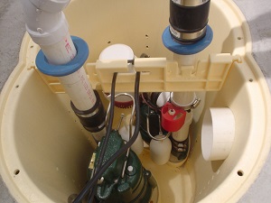 Inside Sump Pump